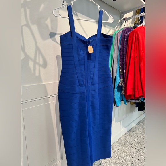 Beautiful Blue Dress Size L - Picture 3 of 6